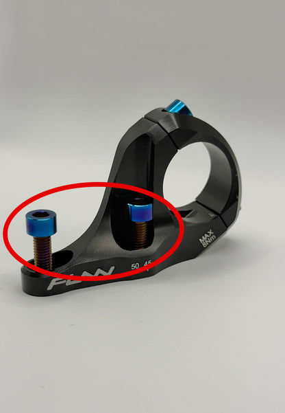 Funn Direct Mount RSX Riser Titanium Bolts (4pcs)