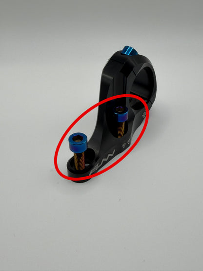 Funn Direct Mount RSX Riser Titanium Bolts (4pcs)