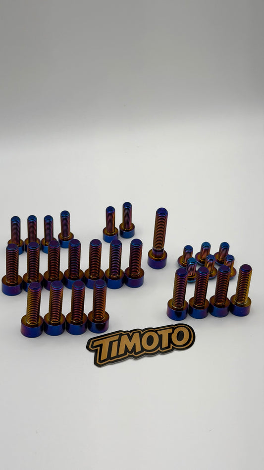 V2 Ghostcat F4X/F3X Titanium Bolt Kit (2 week preorder)